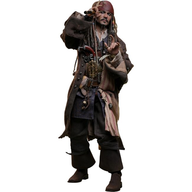 Hot Toys Pirates of the Caribbean: Dead Men Tell No Tales - Jack Sparrow 1/6 Scale Figure