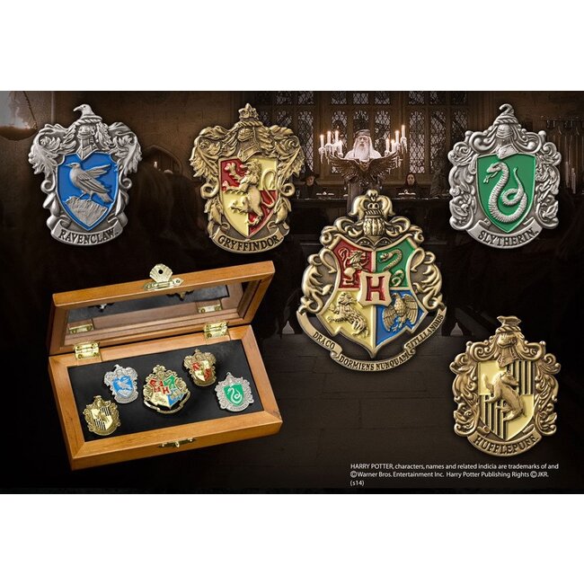 Noble Collection Harry Potter Pin-Sammlung Hogwarts-Häuser (5)