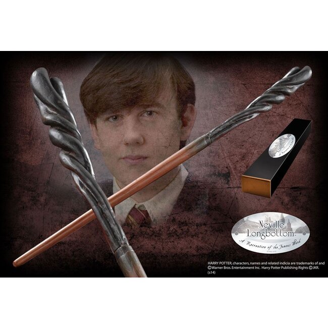 Noble Collection Harry Potter Wand Neville Longbottom (Character-Edition)