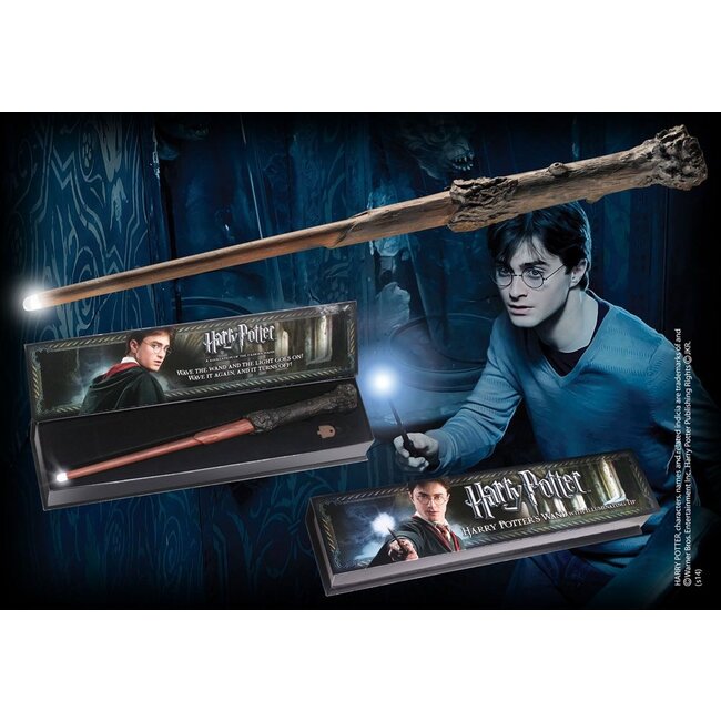 Noble Collection Harry Potter Replik von Harrys leuchtendem Zauberstab