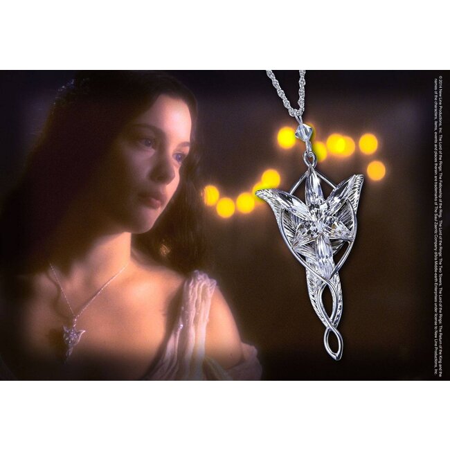 Noble Collection Lord of the Rings Pendant Arwen´s Evenstar (Sterling Silver)