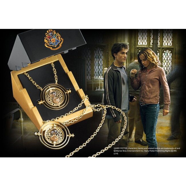 Noble Collection Harry Potter - Time-Turner Sterling Silver gold plated