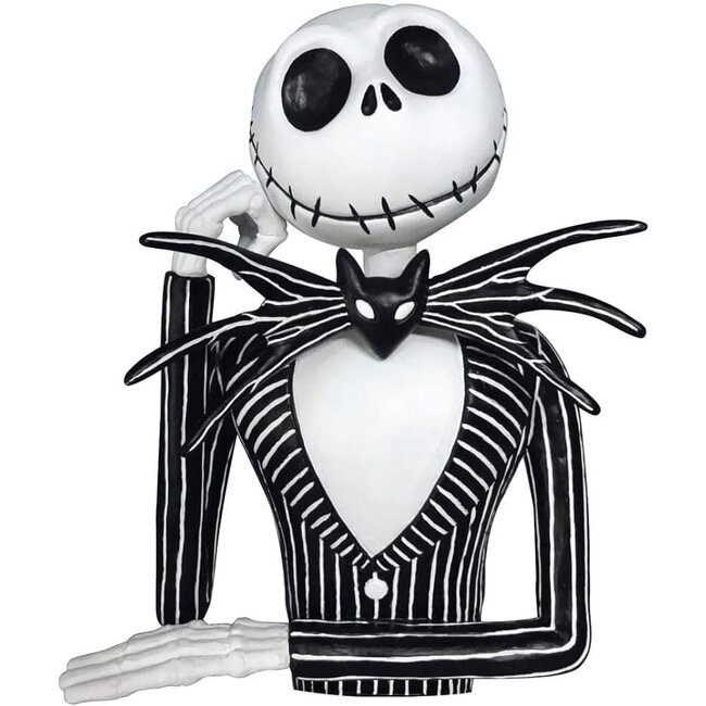 Monogram International Nightmare before Christmas Figural Bank Deluxe Box Jack Bust