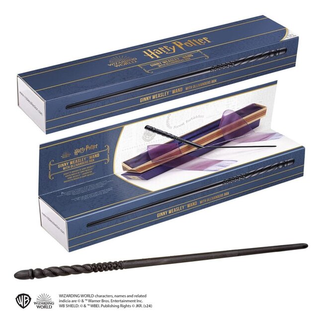 Harry Potter Wand Ginny Weasley 36 cm Replica in Ollivanders Box