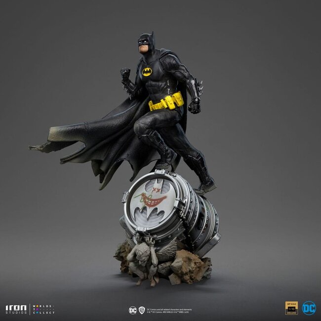 DC Comics BDS Art Scale 1/10 Batman Deluxe (Black Version Exclusive) Exclusive 30 cm