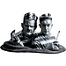Infinity Statue Stan Laurel & Oliver Hardy 1/3 Statue