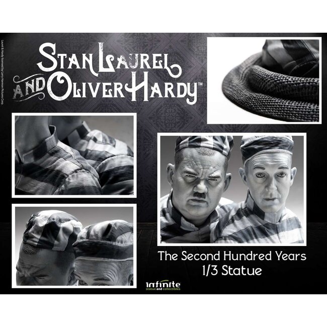 Stan Laurel & Oliver Hardy 1/3 Statue