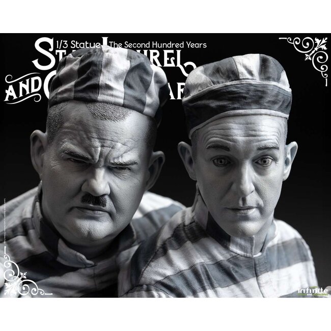 Stan Laurel & Oliver Hardy 1/3 Statue