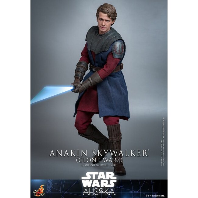 Star Wars: The Clone Wars Action Figure 1/6 Anakin Skywalker 31 cm