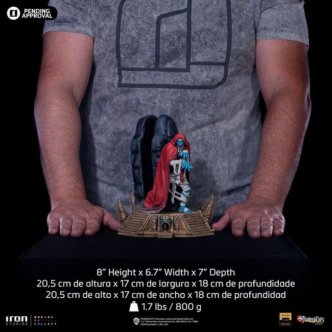 ThunderCats Deluxe Art Scale Statue 1/10 Mumm-Ra Verfallene Form 21 cm