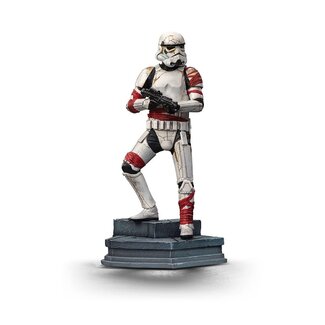 Iron Studios Star Wars Ahsoka Art Scale Statue 1/10 Night Trooper 21 cm
