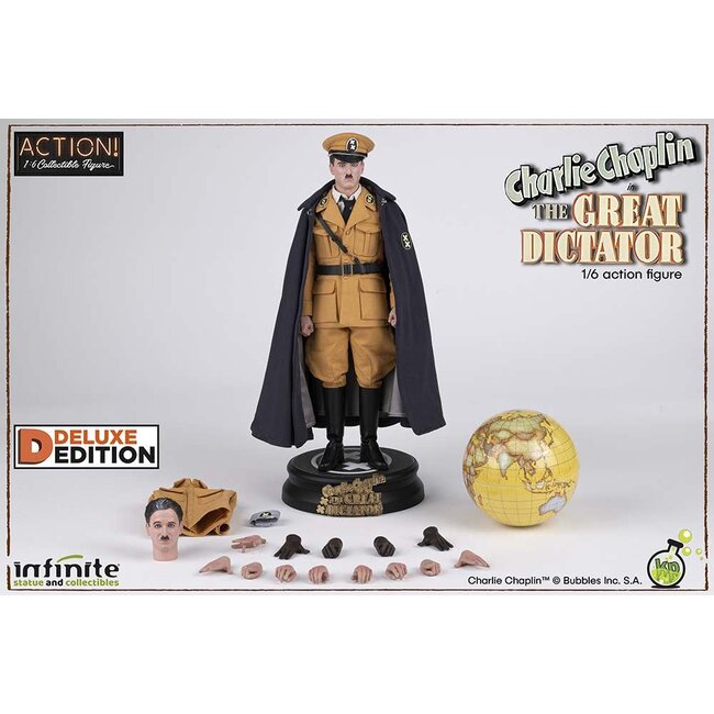 Charlie Chaplin The Great Dictator 1/6 Deluxe Action Figure