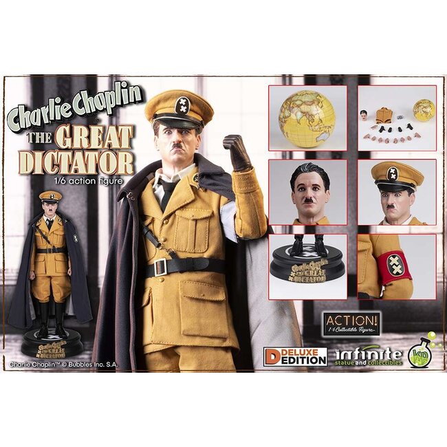 Charlie Chaplin The Great Dictator 1/6 Deluxe Action Figure