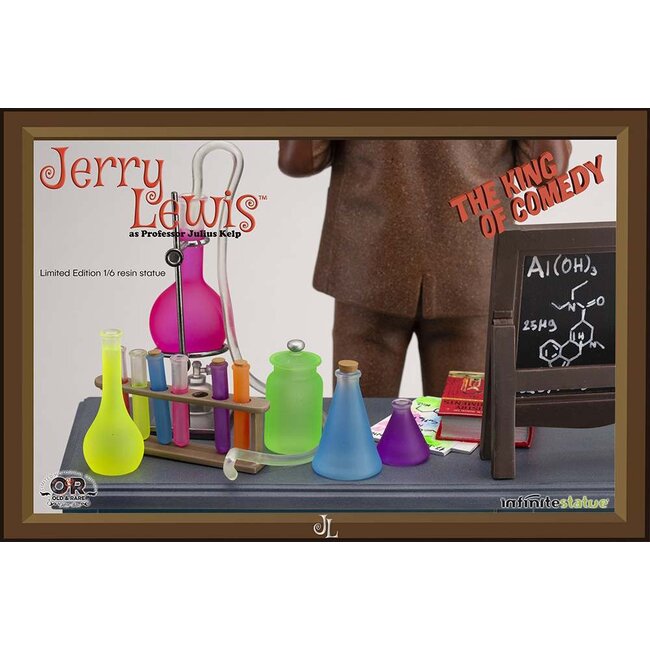 Jerry Lewis Der verrückte Professor 1/6 Deluxe Statue 30 cm