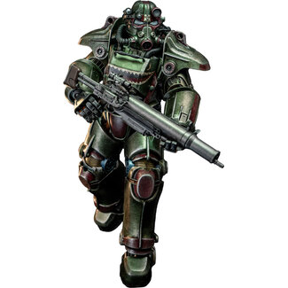 ThreeZero Fallout Action Figure 1/6 T-45 Hot Rod Shark Power Armor 37 cm