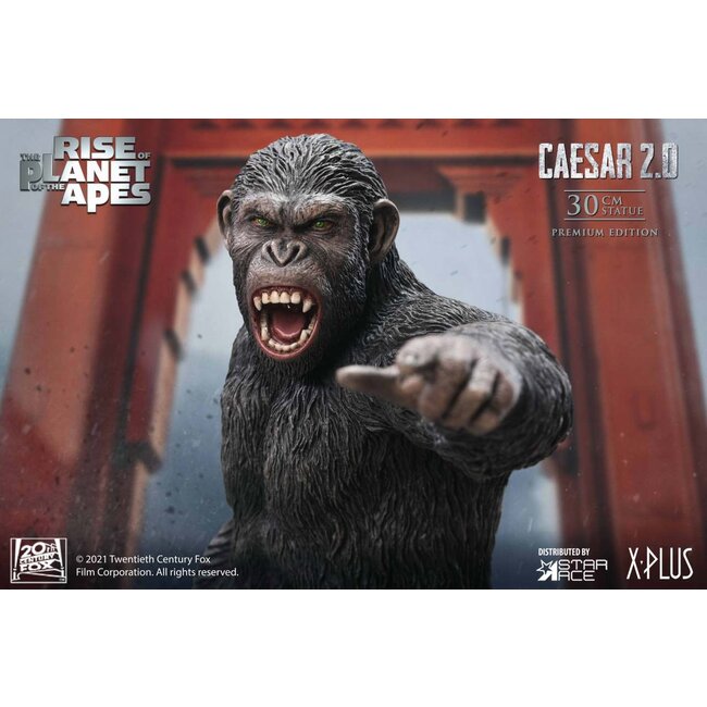 Statue „Caesar 2.0“ aus „Planet der Affen: Prevolution“