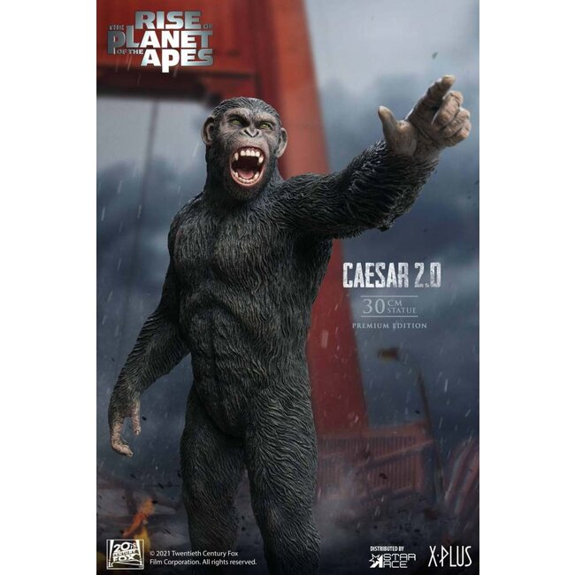 Statue „Caesar 2.0“ aus „Planet der Affen: Prevolution“