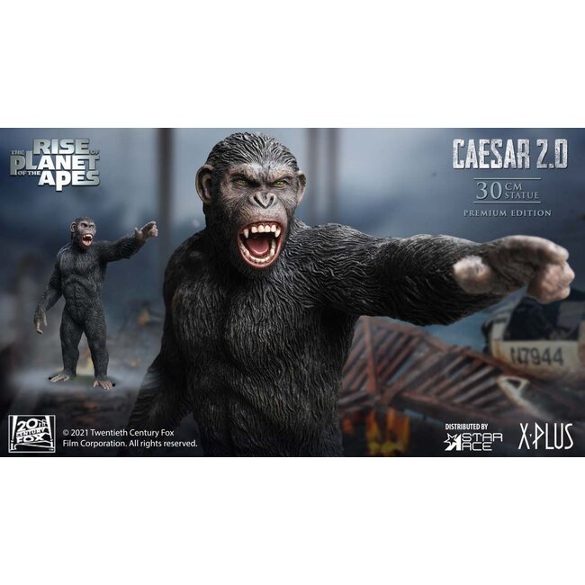 Rise of the Planet of the Apes Caesar 2.0 Statue