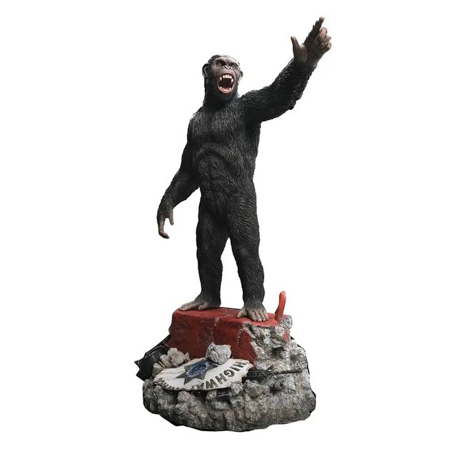 Rise of the Planet of the Apes Caesar 2.0 Deluxe Statue