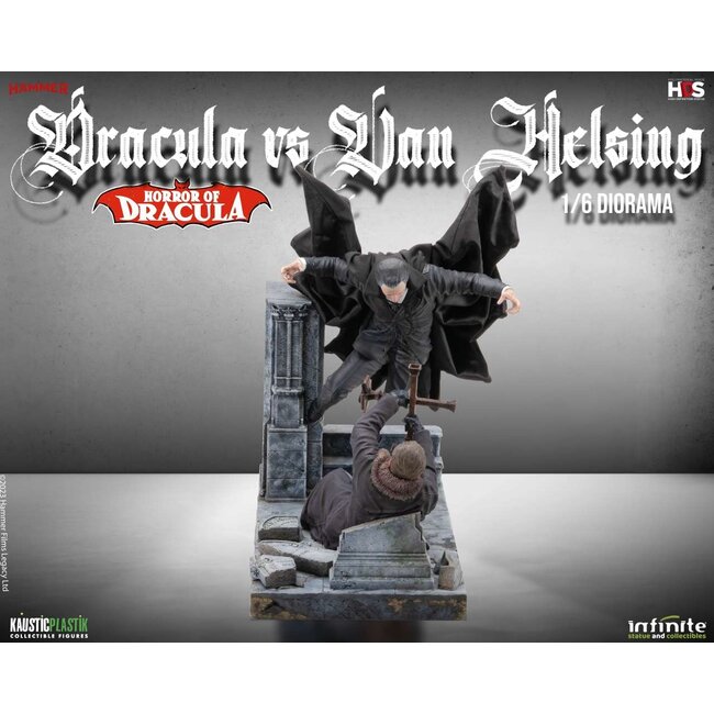 Horror Of Dracula – Dracula gegen Van Helsing 1/6 Diorama