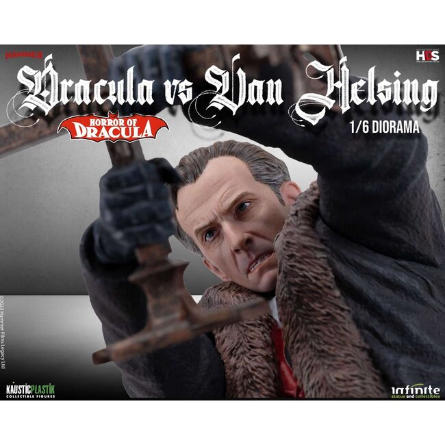 Horror Of Dracula - Dracula Vs Van Helsing 1/6 Diorama
