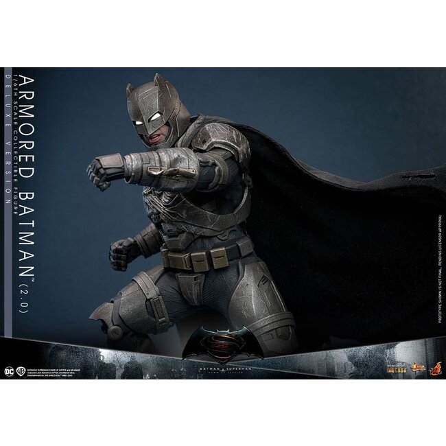 Batman v Superman: Dawn of Justice Movie Masterpiece Action Figure 1/6 Armored Batman 2.0 (Deluxe Version) 33 cm