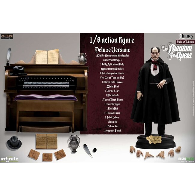 Lon Chaney als Phantom der Oper 1/6 Actionfigur Deluxe Version