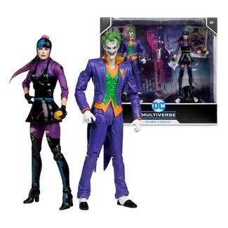 McFarlane Toys DC Multiverse Action Figures Pack of 2 The Joker & Punchline 18 cm