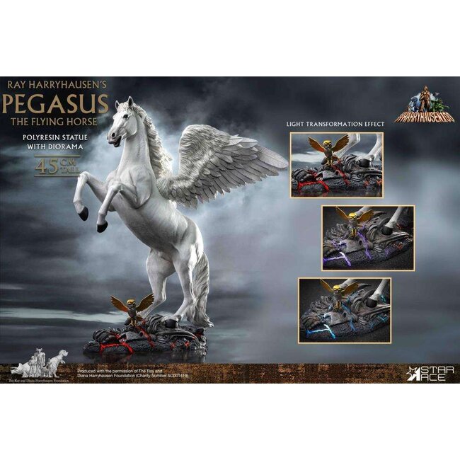 Clash of the Titans Ray Harryhausens Pegasus 1/6 Deluxe Statue 45 cm