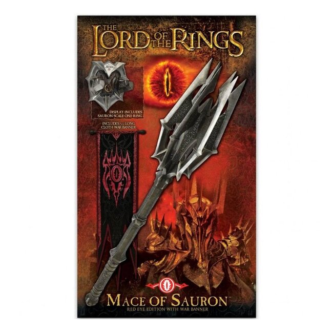 Lord of the Rings Replica 1/1 Mace of Sauron with One Ring 131 cm