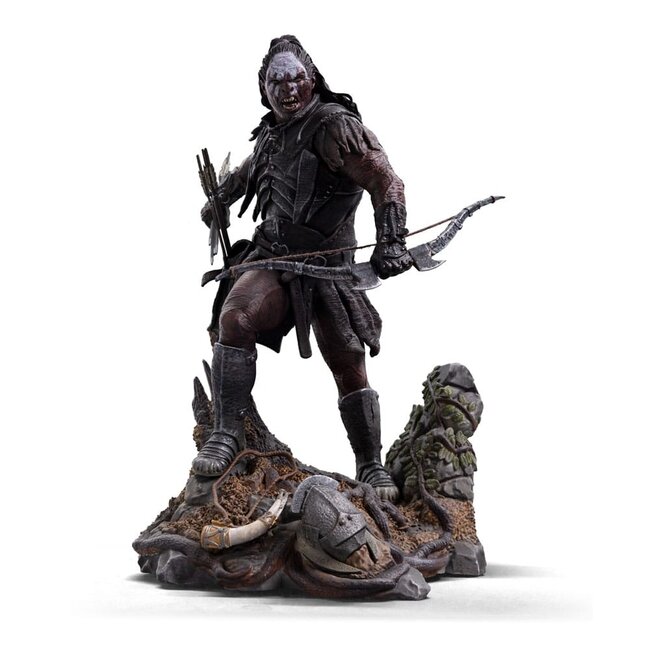 Iron Studios Der Herr der Ringe Art Scale Statue 1/10 Lurtz, Anführer der Uruk-Hai 23 cm