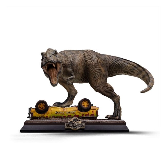 Jurassic Park Mini Co. PVC T-Rex Angriff 15 cm