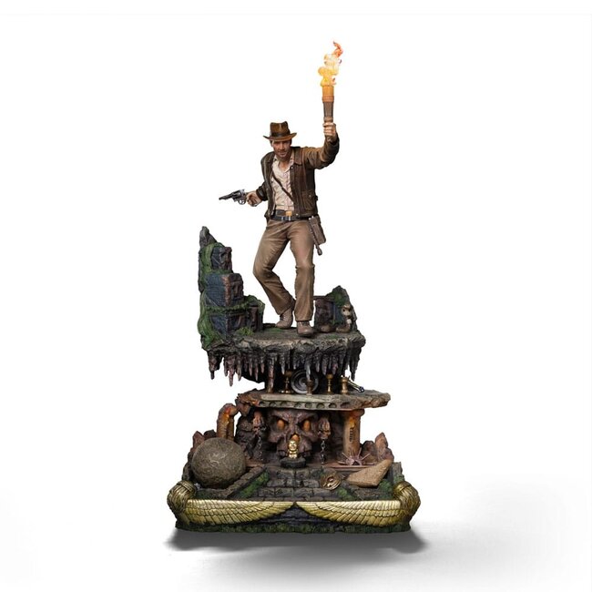 Iron Studios Indiana Jones Art Scale Deluxe Statue 1/10 Indiana Jones 40 cm