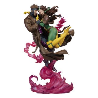 Sideshow Collectibles Marvel Statue Rogue & Gambit 47 cm