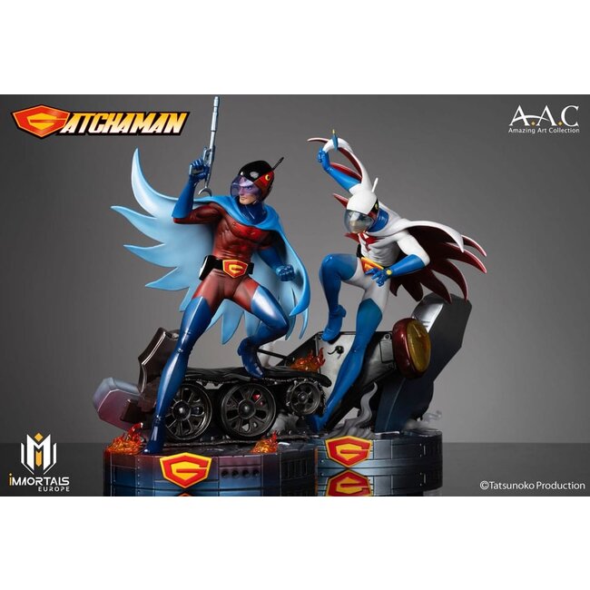 Gatchaman Amazing Art Collection Statue Joe the Condor, Expert in Shooting 34 cm