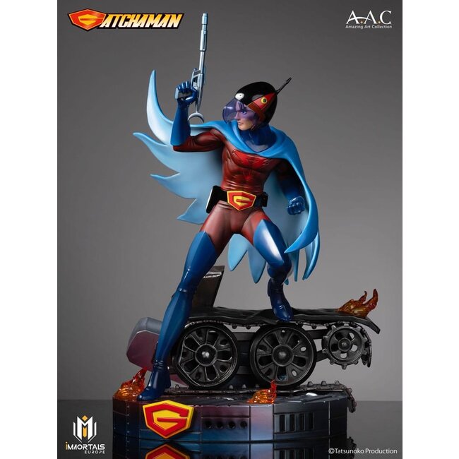 Gatchaman Amazing Art Collection Statue Joe the Condor, Expert in Shooting 34 cm
