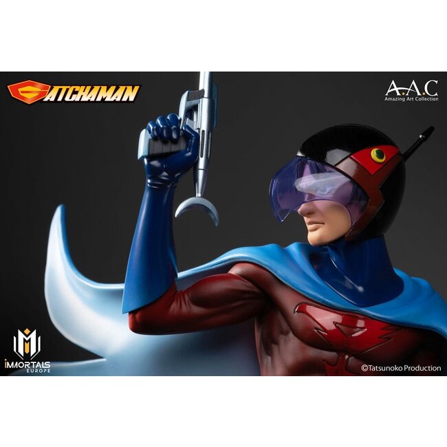 Gatchaman Amazing Art Collection Statue Joe the Condor, Expert in Shooting 34 cm