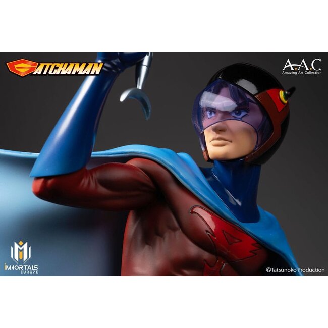 Gatchaman Amazing Art Collection Statue Joe the Condor, Expert in Shooting 34 cm