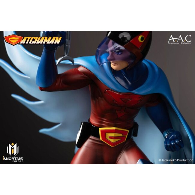 Gatchaman Amazing Art Collection Statue Joe the Condor, Expert in Shooting 34 cm