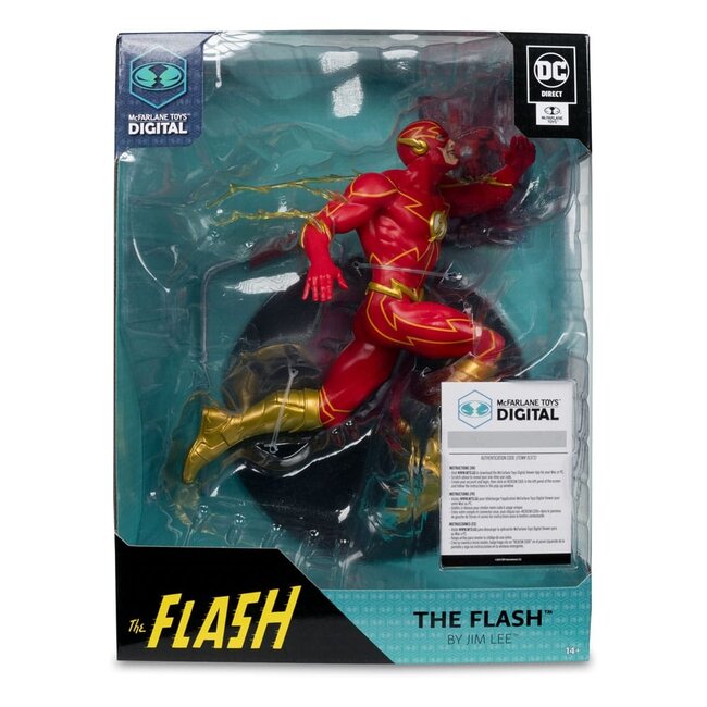 DC Direct PVC Statue 1/6 The Flash by Jim Lee (McFarlane Digital) 25 cm