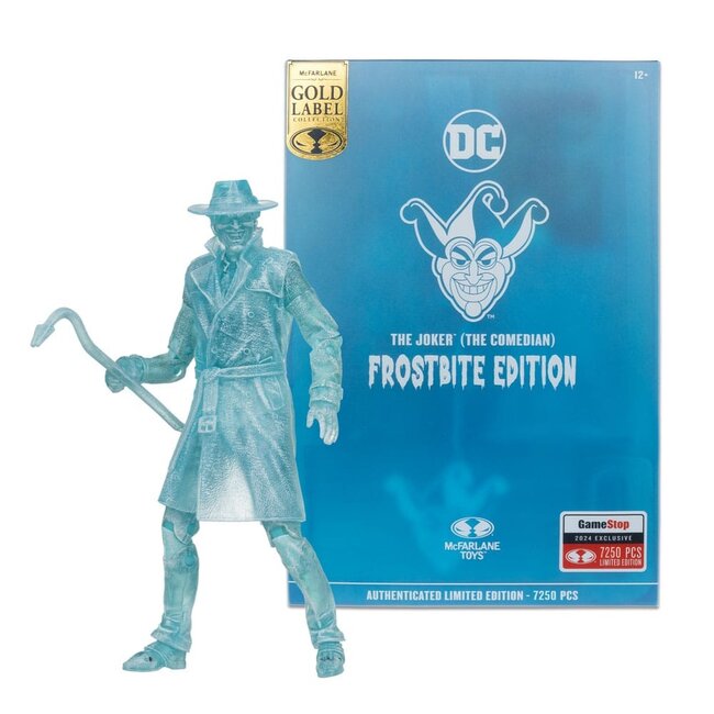 DC Multiverse Action Figure The Joker (Batman: Three Jokers) (Frostbite) (Gold Label) 18 cm