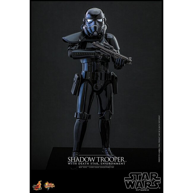 Star Wars Actionfigur 1/6 Shadow Trooper mit Todesstern-Umgebung