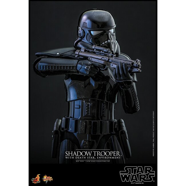 Star Wars Movie Masterpiece Action Figure 1/6 Shadow Trooper with Death Star Environment 30 cm