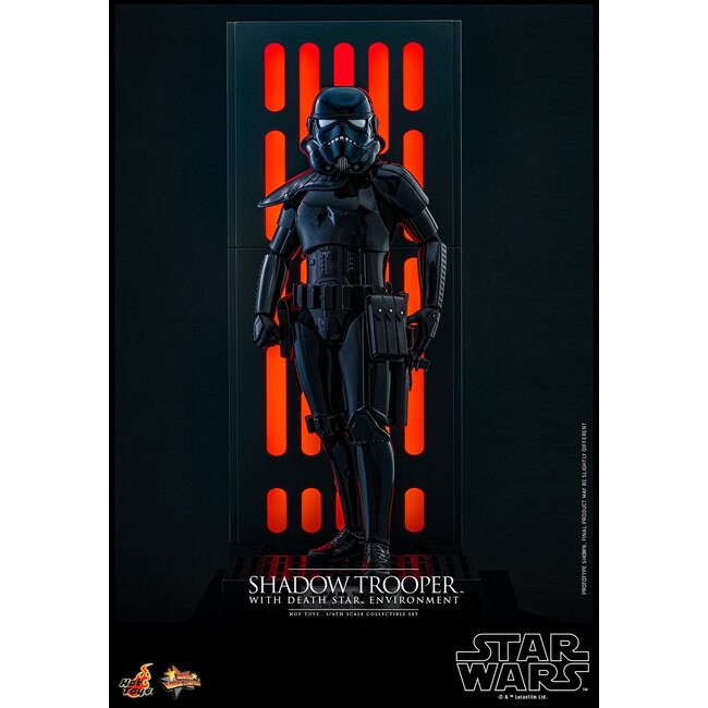 Star Wars Movie Masterpiece Action Figure 1/6 Shadow Trooper with Death Star Environment 30 cm
