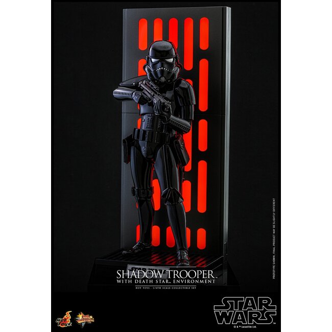 Star Wars Movie Masterpiece Action Figure 1/6 Shadow Trooper with Death Star Environment 30 cm