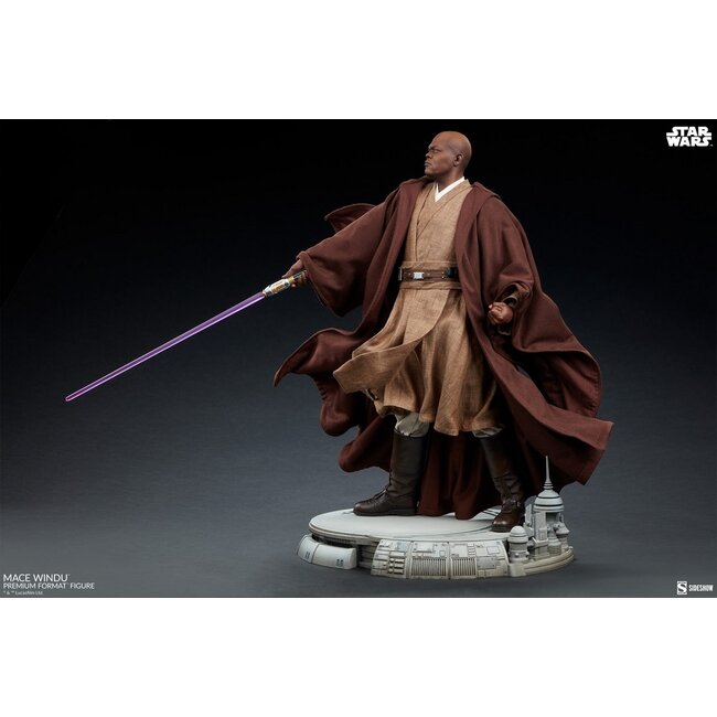 Star Wars Revenge of the Sith Mace Windu Premium Format Figure 66 cm