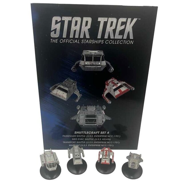 Star Trek Raumschiff Druckguss Mini Repliken Shuttle Set 4