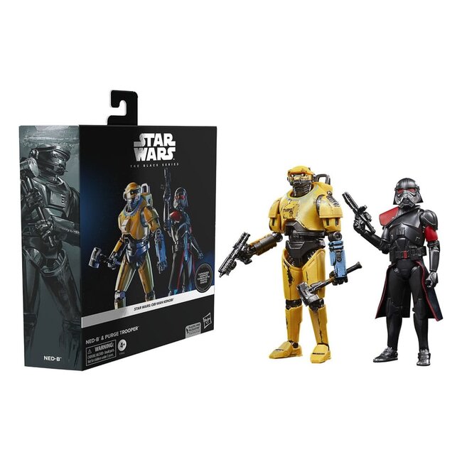 Hasbro Star Wars: Obi-Wan Kenobi Black Series Action Figure 2-Pack NED-B & Purge Trooper Exclusive 15 cm