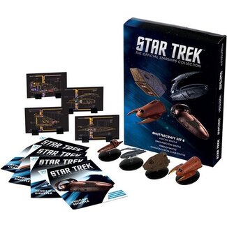 Eaglemoss Publications Ltd. Star Trek Starship Diecast Mini Replicas Shuttle Set 8