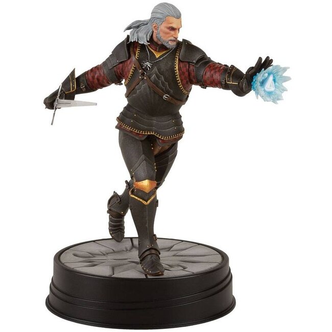 Witcher 3 Wild Hunt PVC Statue Geralt Toussaint Tourney Armor 20 cm
